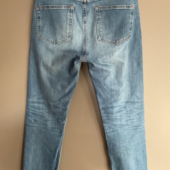 Everlane The Modern Boyfriend Jeans Size 26 Medium Wash Blue Denim Relaxed Fit‎ - Picture 13 of 16